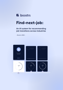The front page of the external publication in case repeating its title and authors: Find-next-job: An AI system for recommending job transitions across industries