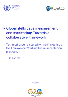 The front page of the external publication in case repeating its title and authors: Global skills gaps measurement and monitoring: Towards a collaborative framework