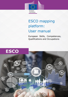 The front page of the internal publication in case repeating its title: EURES mapping platform 