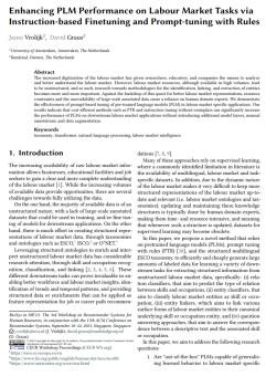 Enhancing PLM Performance on Labour Market Tasks via Instruction-based Finetuning and Prompt-tuning with Rules